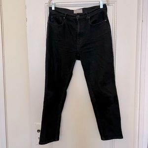 Everlane high waist straight jeans